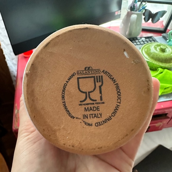 Vintage Galantino Olive Oil Ceramic - Picture 4 of 4